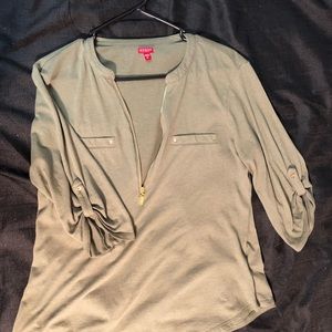 NWOT Guess Olive shirt